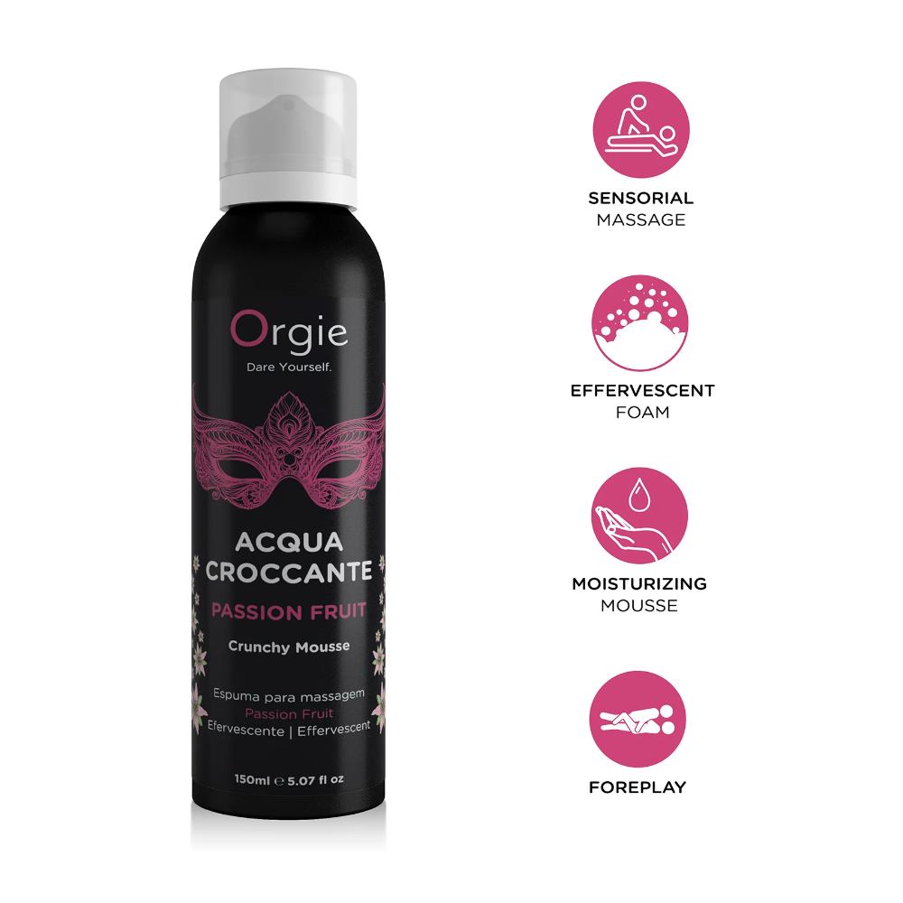 Массажный мусс "ACQUA CROCCANTE PASSION FRUIT", Orgie