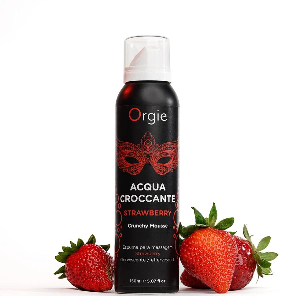 Массажный мусс "ACQUA CROCCANTE STRAWBERRY", Orgie