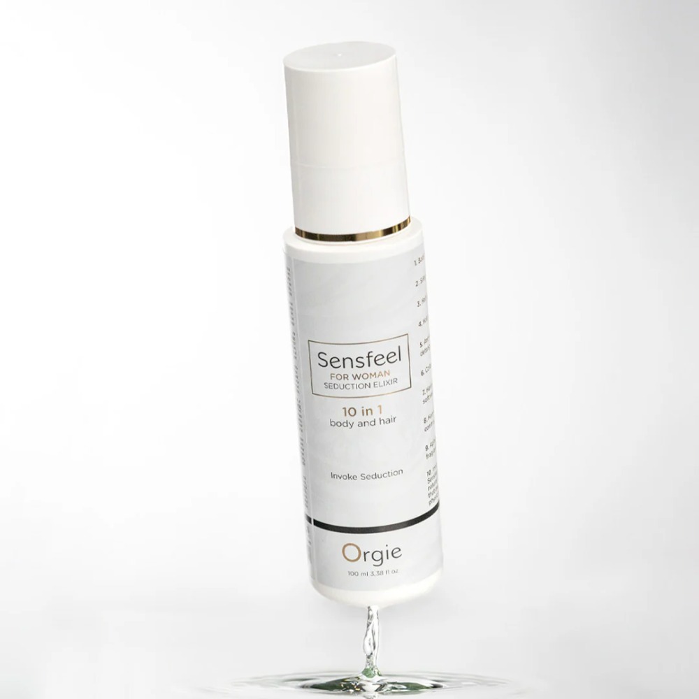 Лосьон для тела и волос с феромонами "SENSFEEL - SEDUCTION ELIXIR 10 IN 1 FOR WOMAN", Orgie