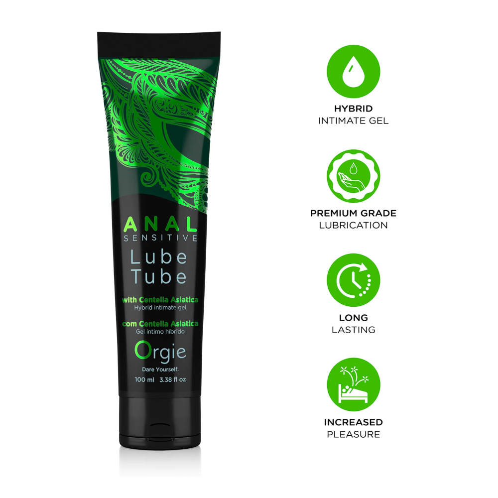 Анальная смазка с экстрактом азиатской центеллы "LUBE TUBE ANAL SENSITIVE", Orgie