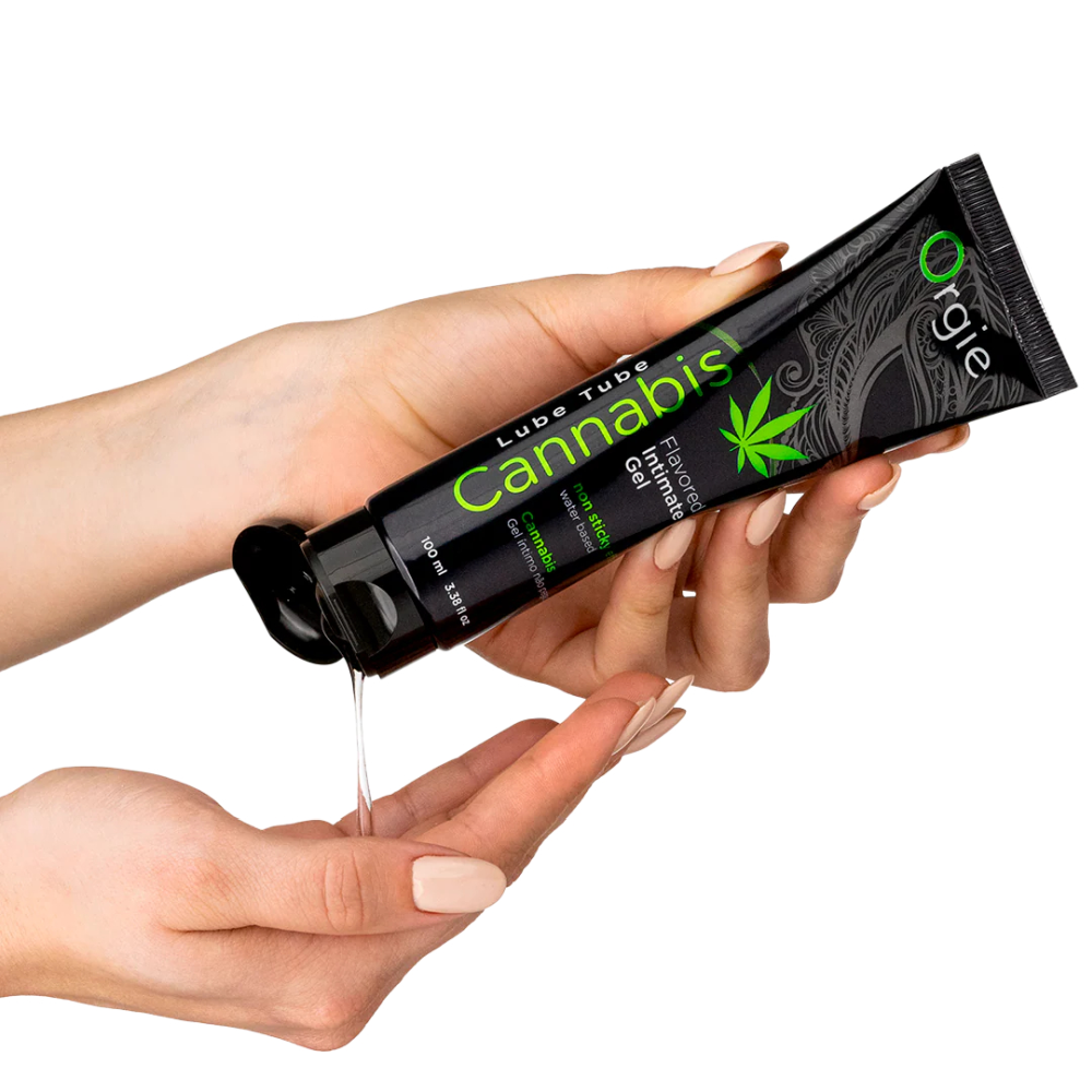 Лубрикант с экстрактом каннабиса "LUBE TUBE CANNABIS", Orgie