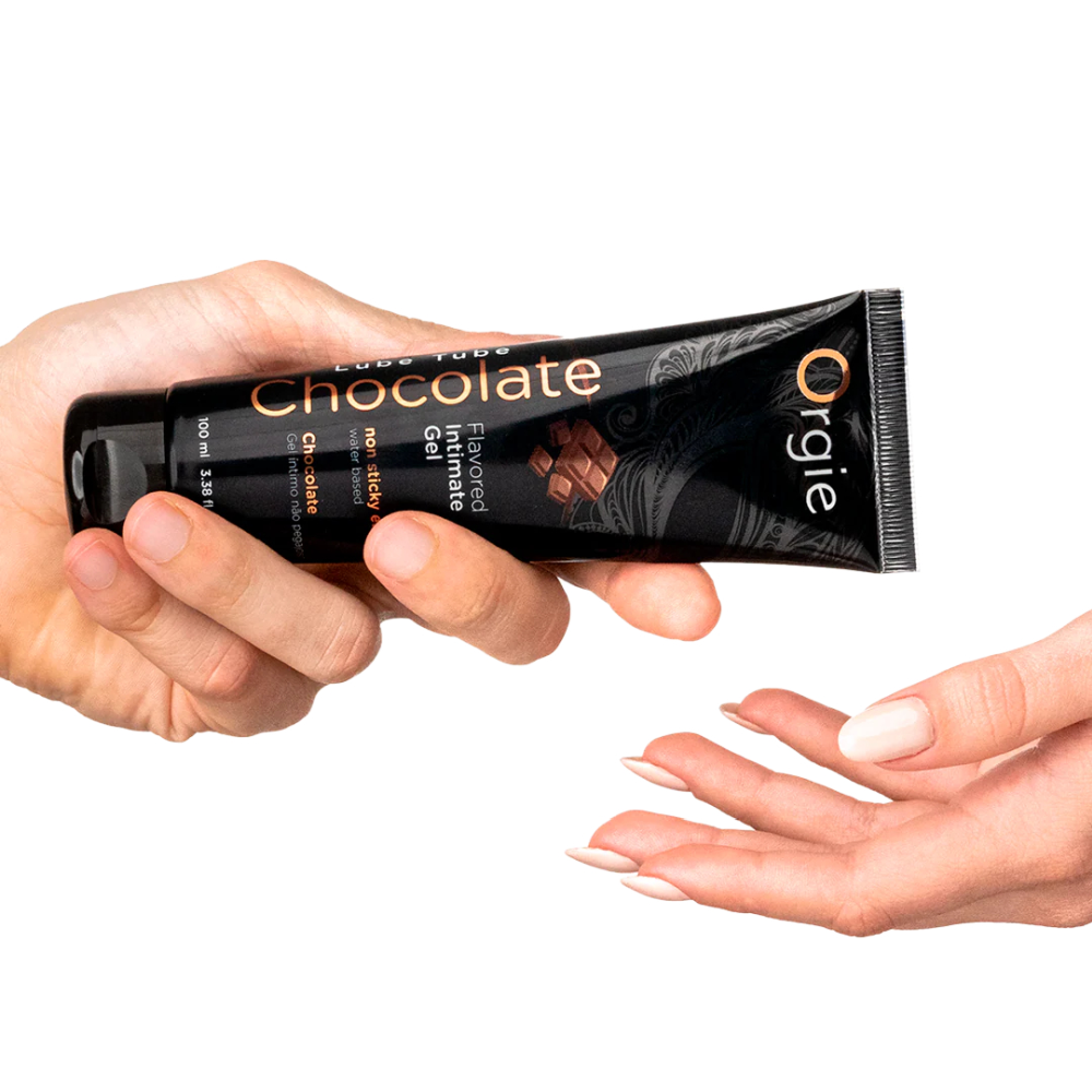 Лубрикант с ароматом шоколада "LUBE TUBE CHOCOLATE", Orgie