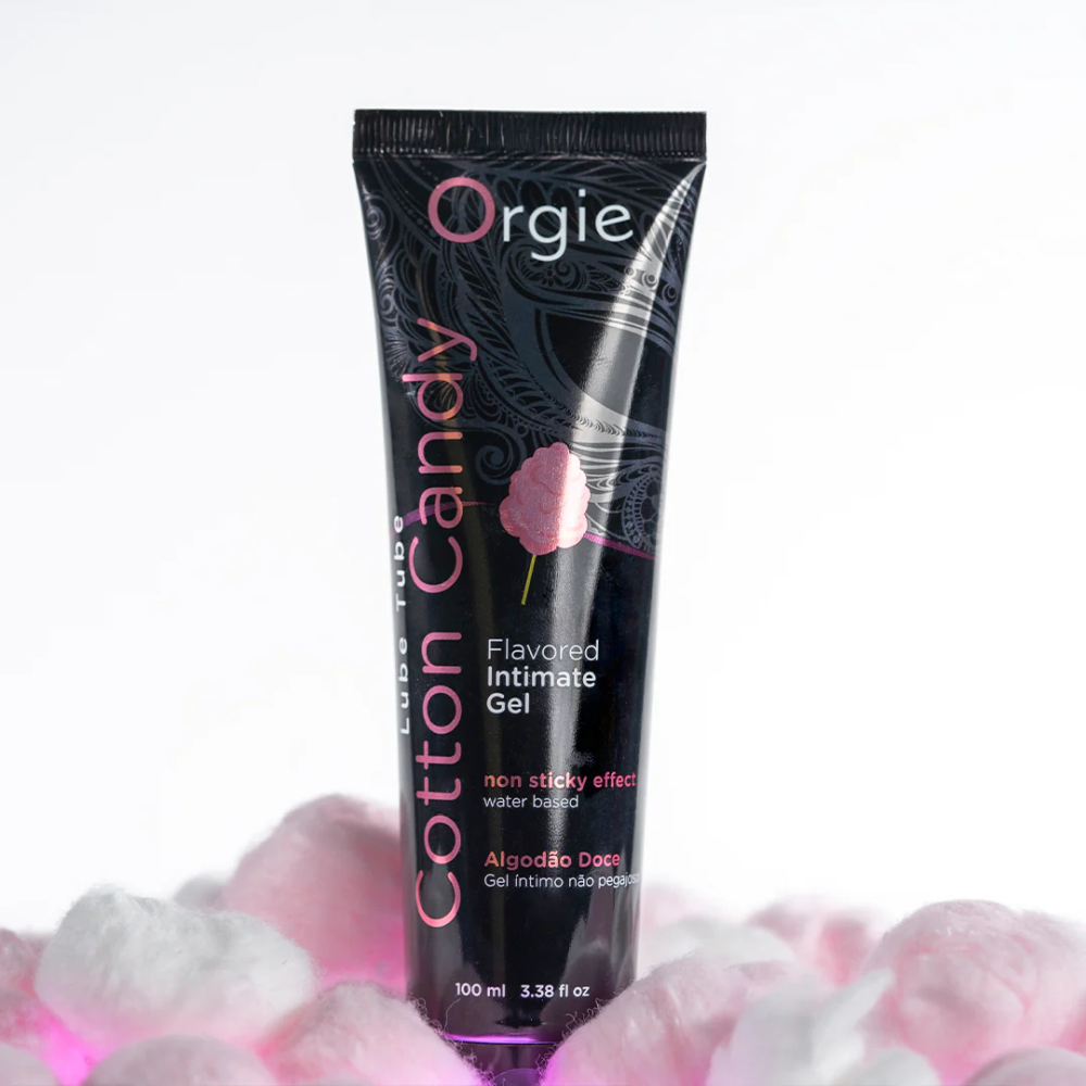 Лубрикант с ароматом сладкой ваты "LUBE TUBE COTTON CANDY", Orgie