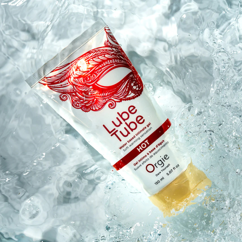 Лубрикант с согревающим эффектом "LUBE TUBE HOT", Orgie