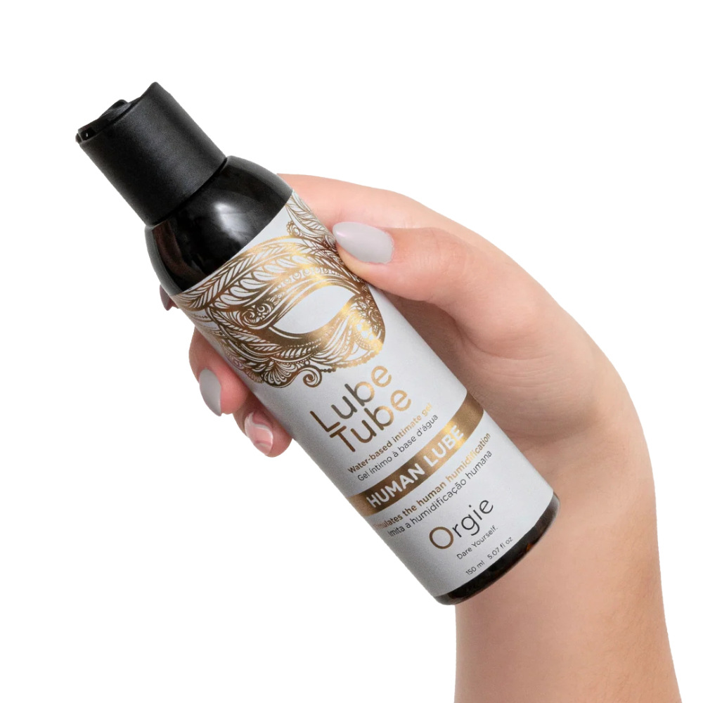 Лубрикант на водной основе с эффектом естественной смазки "Lube Tube Human Lube", Orgie
