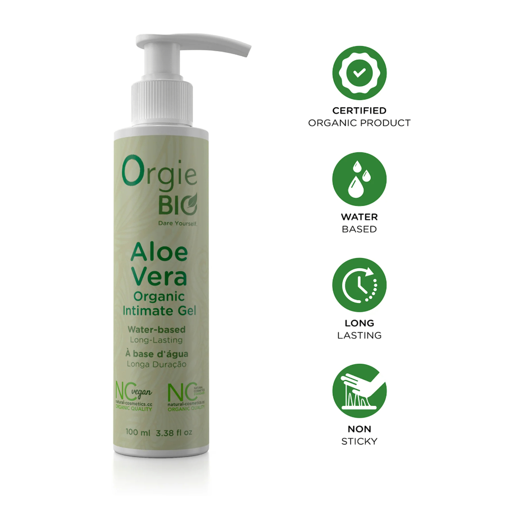 Органический лубрикант с алоэ вера "Bio Aloe Vera", Orgie
