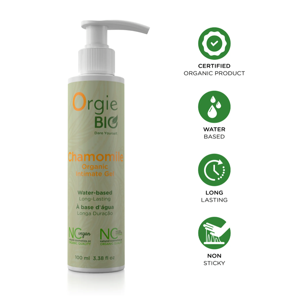 Органический лубрикант с экстрактом ромашки "Bio Chamomile", Orgie