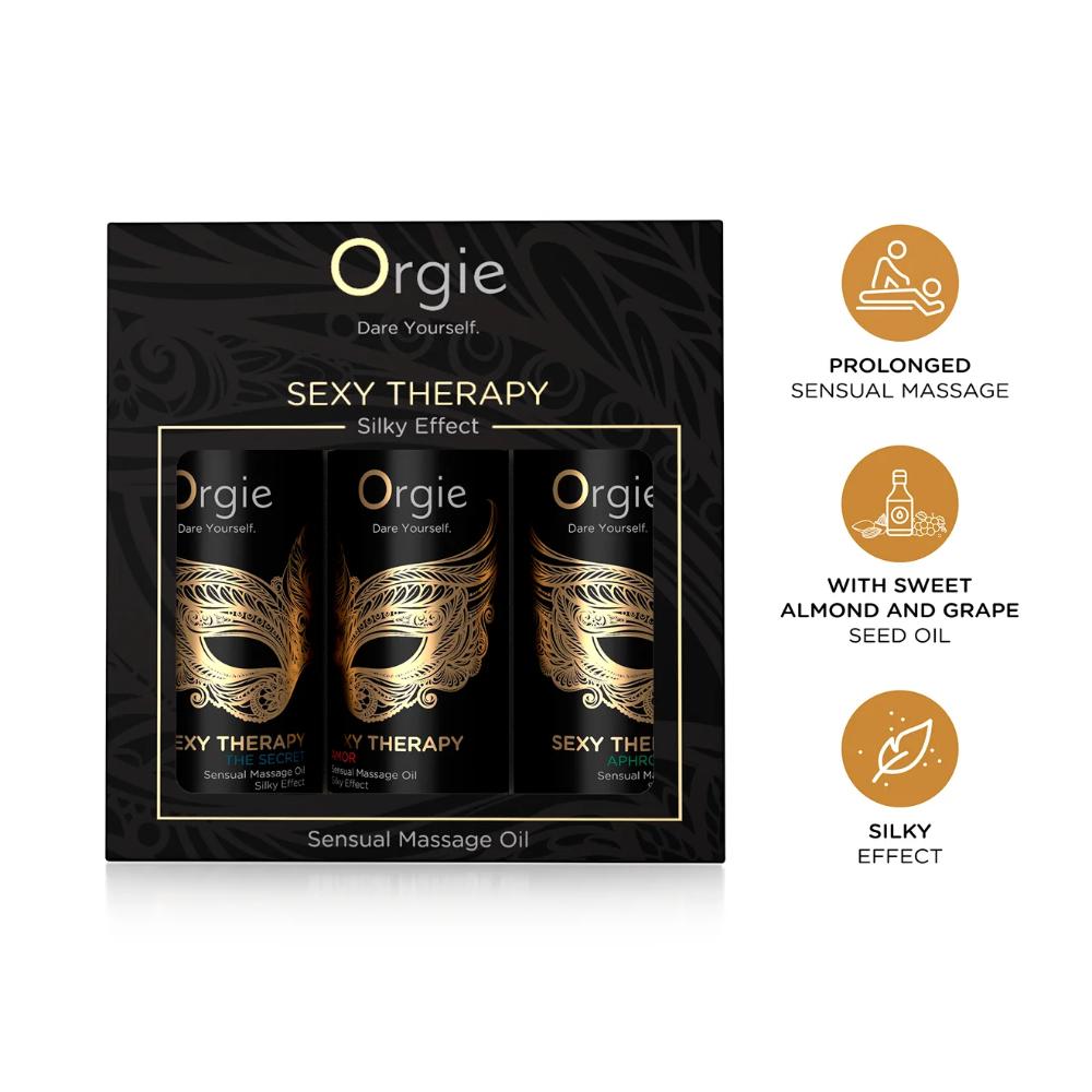 Набор массажных масел "Sexy Therapy Mini Size Collection", Orgie