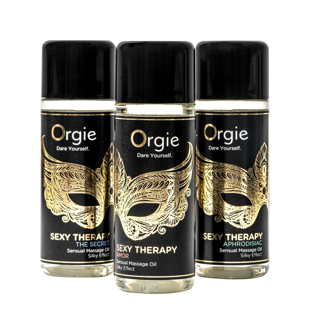 Набор массажных масел "Sexy Therapy Mini Size Collection", Orgie