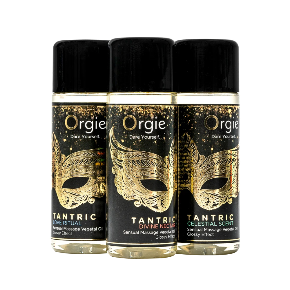 Набор массажных масел для тантрического массажа "Tantric Mini Size Collection", Orgie