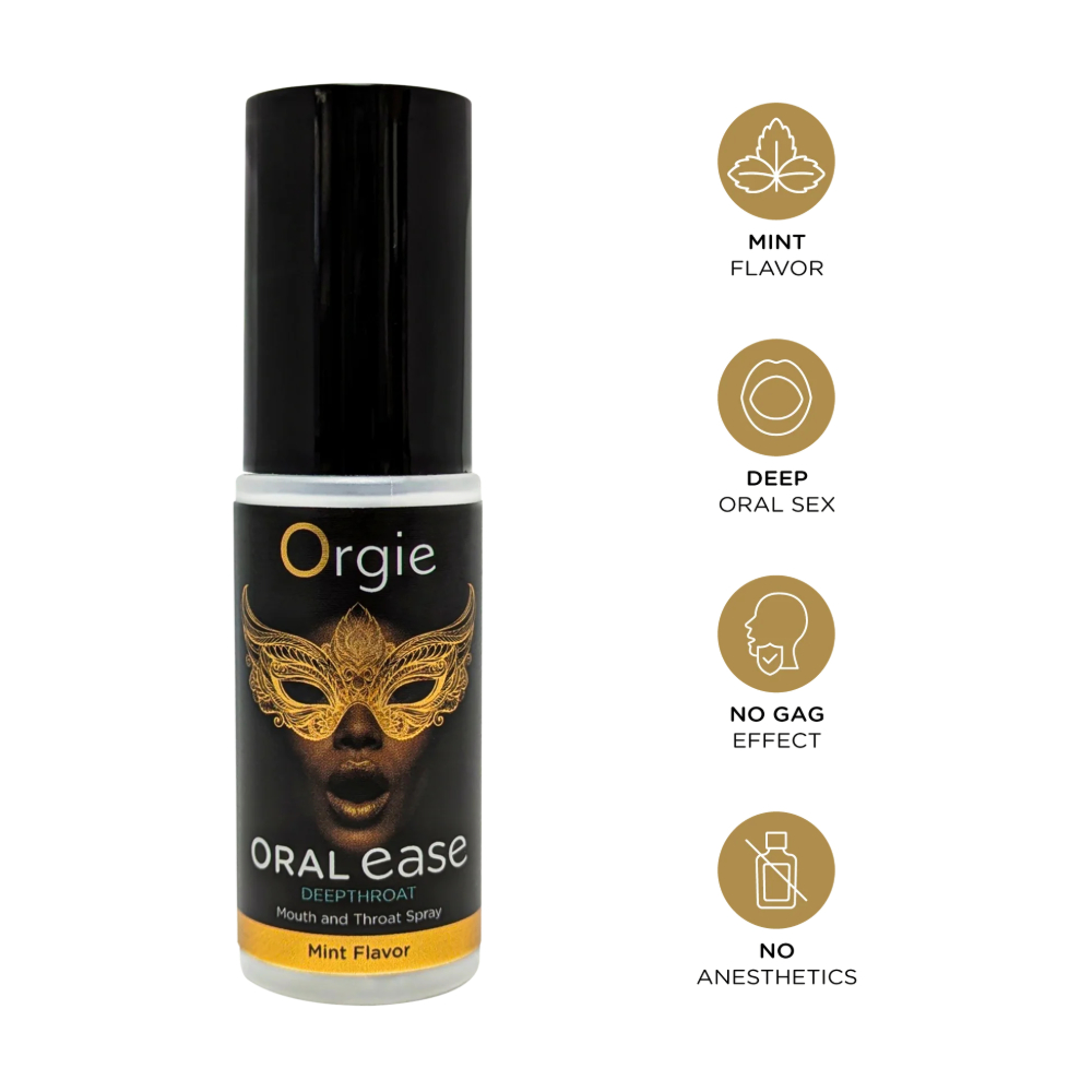 Оральный спрей для горла с вкусом мяты "Oral Ease", Orgie