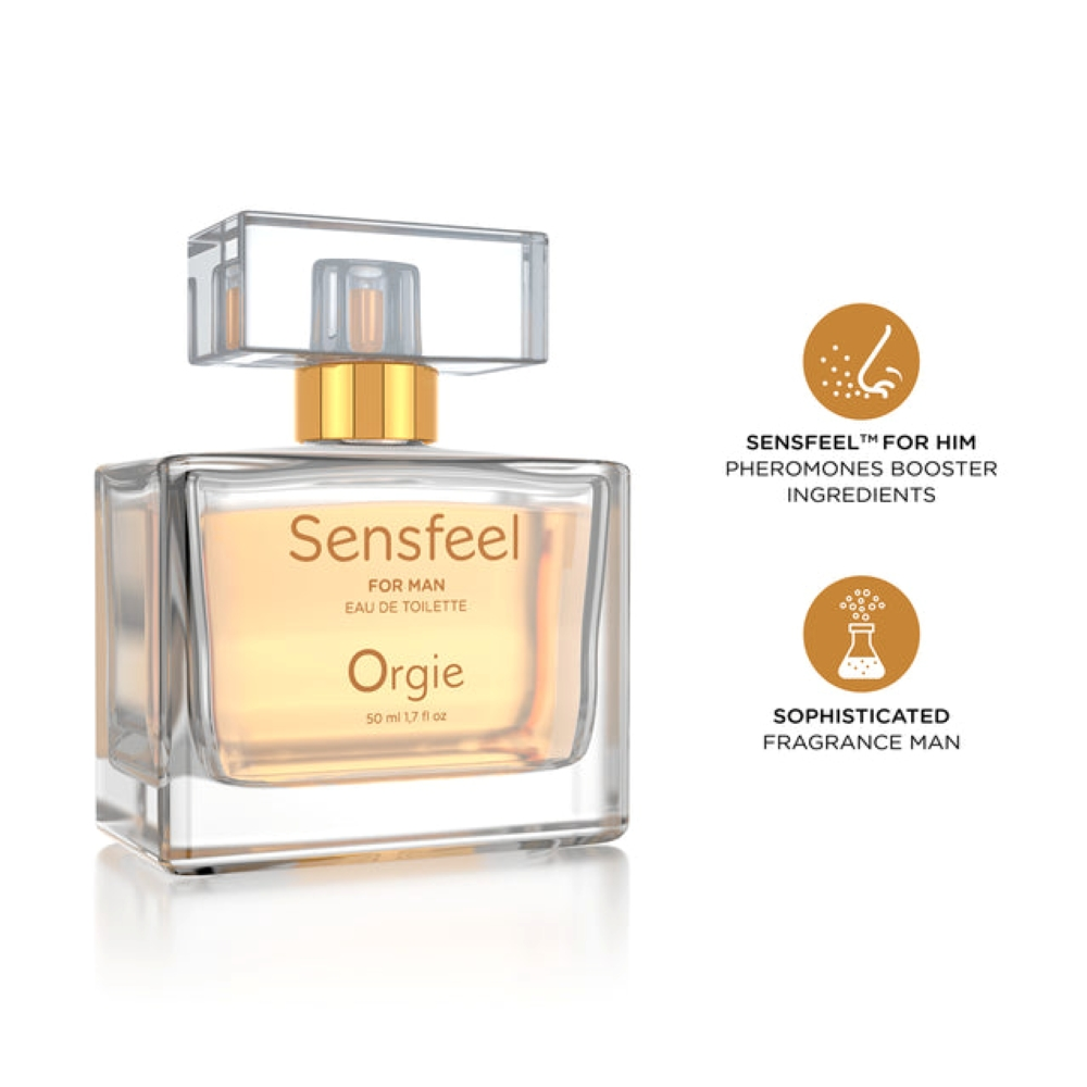 Парфюм с феромонами для мужчин "SENSFEEL FOR MAN", Orgie 