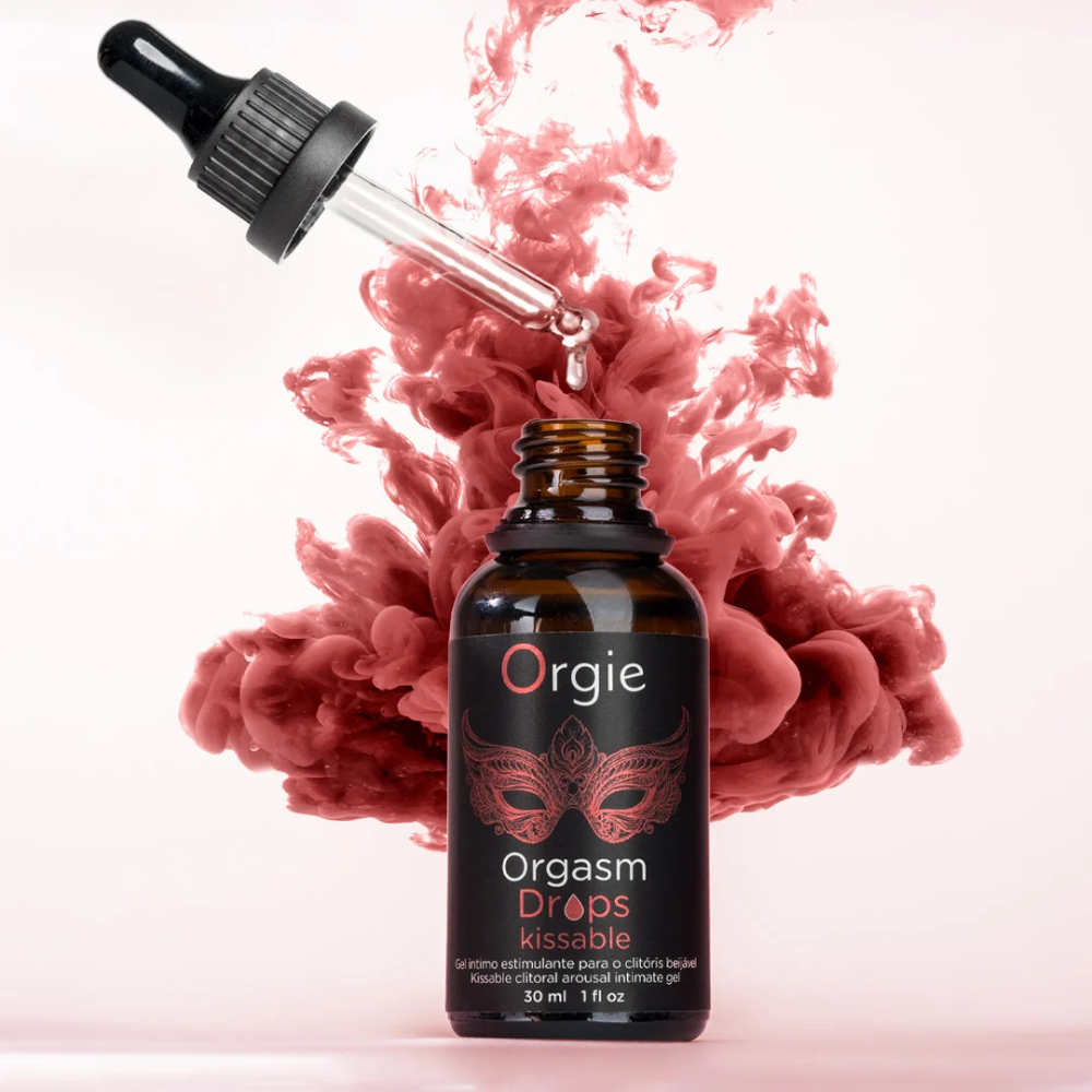 Возбуждающие капли для клитора "Orgasm Drops Kissable", Orgie