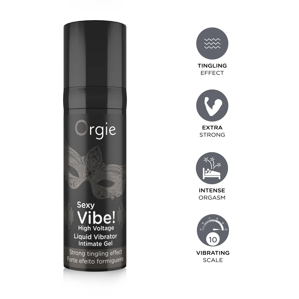 Жидкий вибратор "SEXY VIBE! HIGH VOLTAGE", Orgie