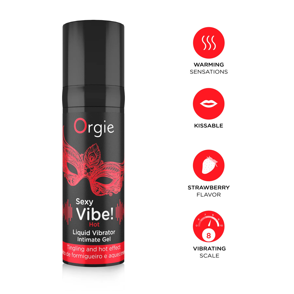 Жидкий вибратор "SEXY VIBE! HOT", Orgie